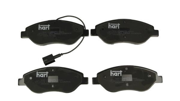 Hart 228 853 Brake Pad Set, disc brake 228853: Buy near me in Poland at 2407.PL - Good price!