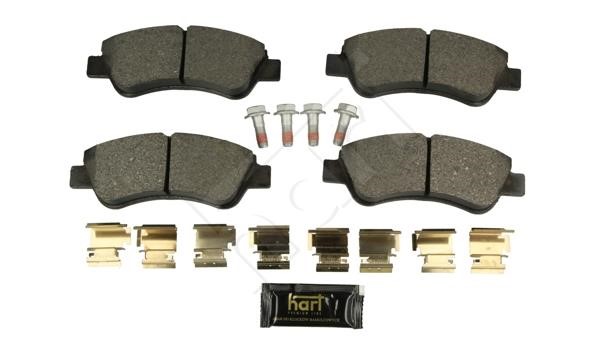 Hart 249 188 Brake Pad Set, disc brake 249188: Buy near me in Poland at 2407.PL - Good price!