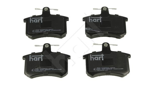 Hart 215 893 Brake Pad Set, disc brake 215893: Buy near me in Poland at 2407.PL - Good price!