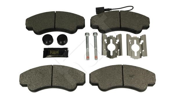 Hart 248 924 Brake Pad Set, disc brake 248924: Buy near me in Poland at 2407.PL - Good price!