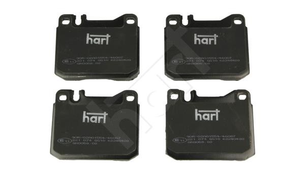 Hart 221074 Тормозные колодки дисковые, комплект 221074: Отличная цена - Купить в Польше на 2407.PL!