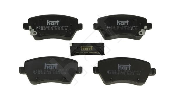 Hart 256 961 Brake Pad Set, disc brake 256961: Buy near me in Poland at 2407.PL - Good price!