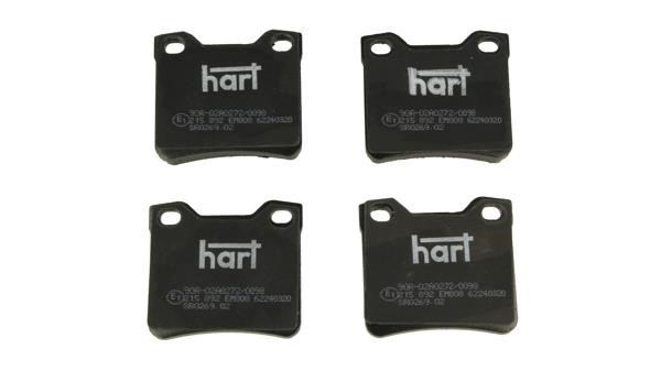 Hart 215 892 Brake Pad Set, disc brake 215892: Buy near me in Poland at 2407.PL - Good price!