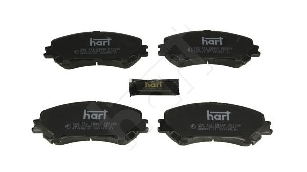 Hart 256 554 Brake Pad Set, disc brake 256554: Buy near me in Poland at 2407.PL - Good price!