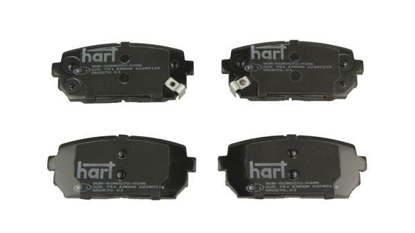 Hart 225 741 Brake Pad Set, disc brake 225741: Buy near me at 2407.PL in Poland at an Affordable price!