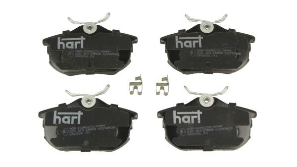 Hart 220163 Brake Pad Set, disc brake 220163: Buy near me in Poland at 2407.PL - Good price!