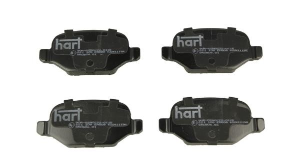 Hart 221 108 Brake Pad Set, disc brake 221108: Buy near me at 2407.PL in Poland at an Affordable price!