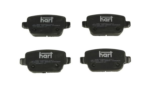 Hart 224 186 Brake Pad Set, disc brake 224186: Buy near me in Poland at 2407.PL - Good price!
