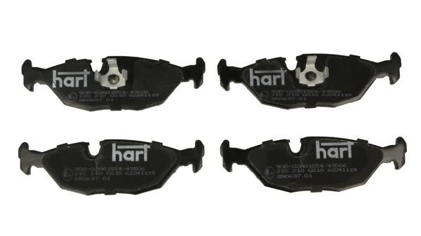 Hart 215 210 Тормозные колодки дисковые, комплект 215210: Отличная цена - Купить в Польше на 2407.PL!