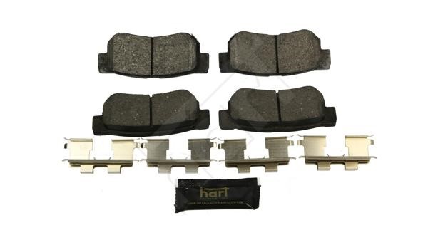 Hart 252 300 Тормозные колодки дисковые, комплект 252300: Отличная цена - Купить в Польше на 2407.PL!
