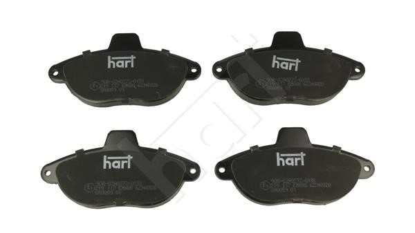 Hart 219117 Тормозные колодки дисковые, комплект 219117: Отличная цена - Купить в Польше на 2407.PL!