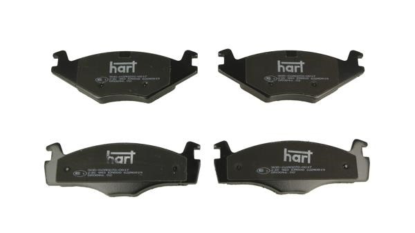 Hart 215 943 Brake Pad Set, disc brake 215943: Buy near me in Poland at 2407.PL - Good price!