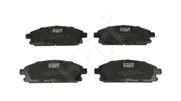 Hart 254 210 Brake Pad Set, disc brake 254210: Buy near me at 2407.PL in Poland at an Affordable price!