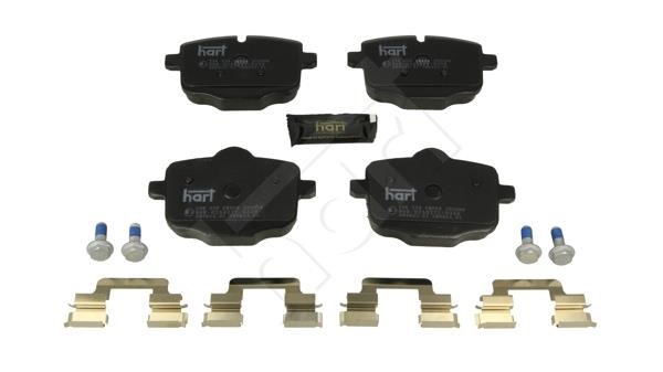 Hart 256 550 Brake Pad Set, disc brake 256550: Buy near me in Poland at 2407.PL - Good price!