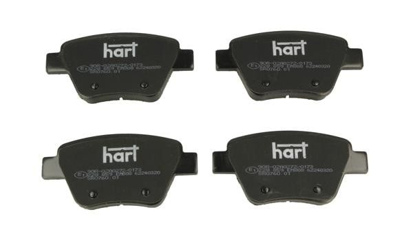 Hart 228 859 Тормозные колодки дисковые, комплект 228859: Отличная цена - Купить в Польше на 2407.PL!