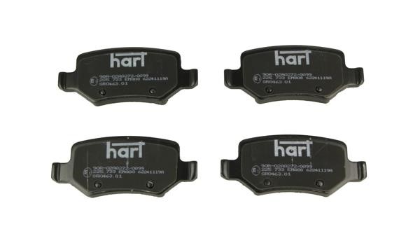 Hart 225 733 Brake Pad Set, disc brake 225733: Buy near me in Poland at 2407.PL - Good price!