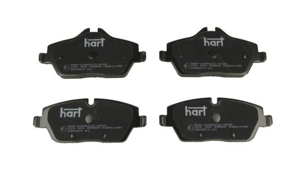 Hart 222 406 Тормозные колодки дисковые, комплект 222406: Отличная цена - Купить в Польше на 2407.PL!