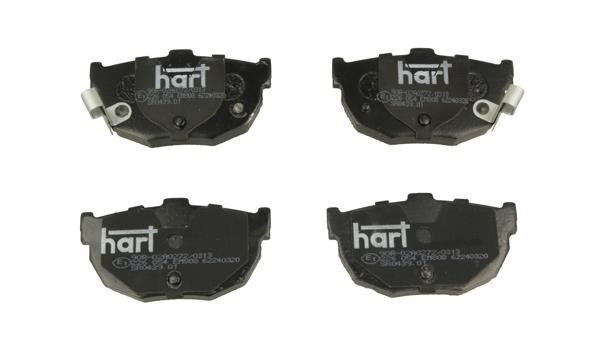 Hart 226 054 Тормозные колодки дисковые, комплект 226054: Отличная цена - Купить в Польше на 2407.PL!