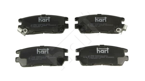 Hart 215 264 Brake Pad Set, disc brake 215264: Buy near me in Poland at 2407.PL - Good price!