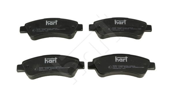 Hart 223 175 Тормозные колодки дисковые, комплект 223175: Отличная цена - Купить в Польше на 2407.PL!