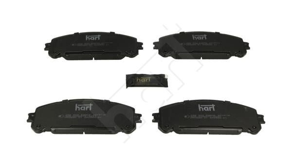 Hart 256 502 Тормозные колодки дисковые, комплект 256502: Отличная цена - Купить в Польше на 2407.PL!
