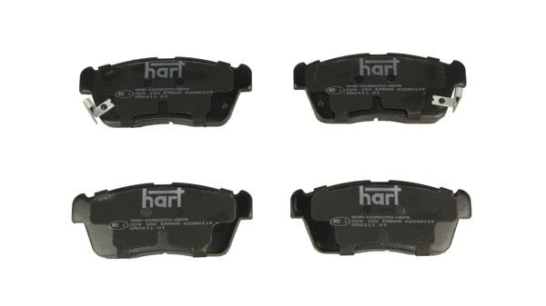 Hart 224 182 Brake Pad Set, disc brake 224182: Buy near me in Poland at 2407.PL - Good price!