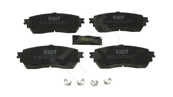 Hart 256 543 Тормозные колодки дисковые, комплект 256543: Отличная цена - Купить в Польше на 2407.PL!