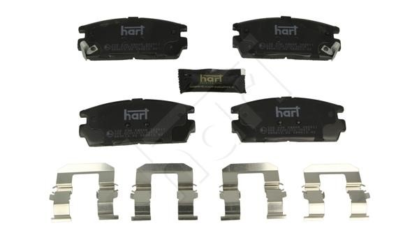 Hart 256 536 Brake Pad Set, disc brake 256536: Buy near me in Poland at 2407.PL - Good price!