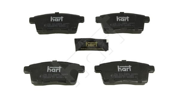 Hart 256 533 Тормозные колодки дисковые, комплект 256533: Отличная цена - Купить в Польше на 2407.PL!