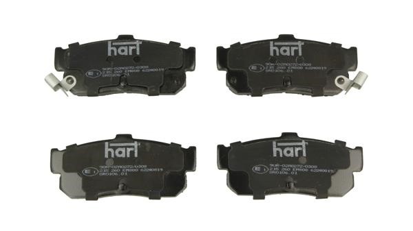 Hart 215 260 Brake Pad Set, disc brake 215260: Buy near me at 2407.PL in Poland at an Affordable price!