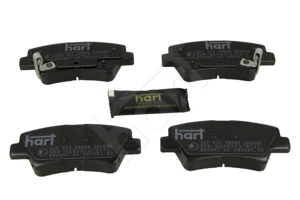 Hart 252 933 Brake Pad Set, disc brake 252933: Buy near me in Poland at 2407.PL - Good price!