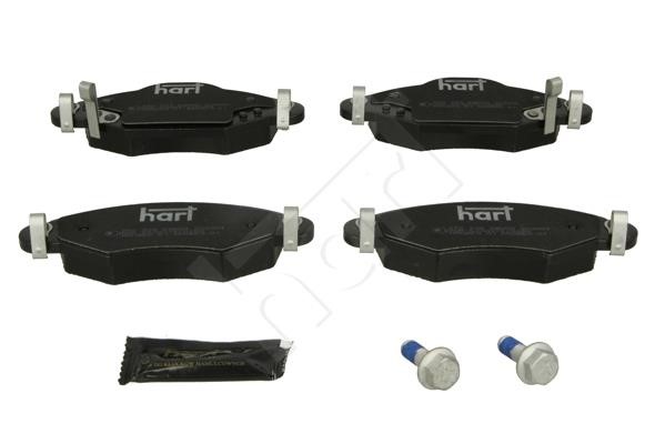 Hart 252 298 Brake Pad Set, disc brake 252298: Buy near me in Poland at 2407.PL - Good price!