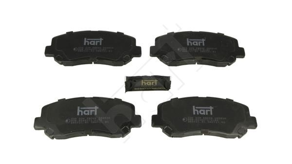 Hart 256 539 Тормозные колодки дисковые, комплект 256539: Купить в Польше - Отличная цена на 2407.PL!