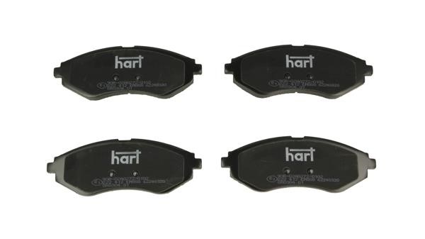 Hart 222 412 Brake Pad Set, disc brake 222412: Buy near me in Poland at 2407.PL - Good price!