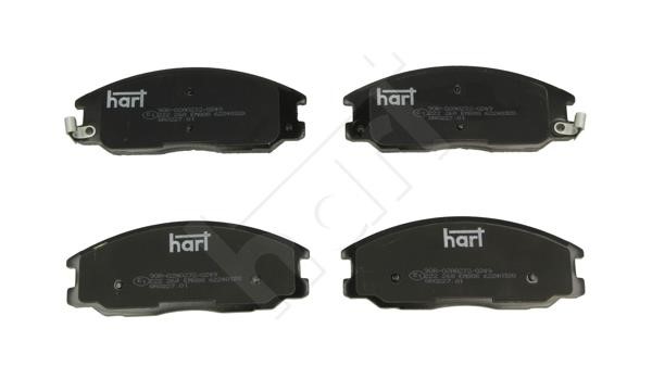 Hart 222 268 Brake Pad Set, disc brake 222268: Buy near me in Poland at 2407.PL - Good price!