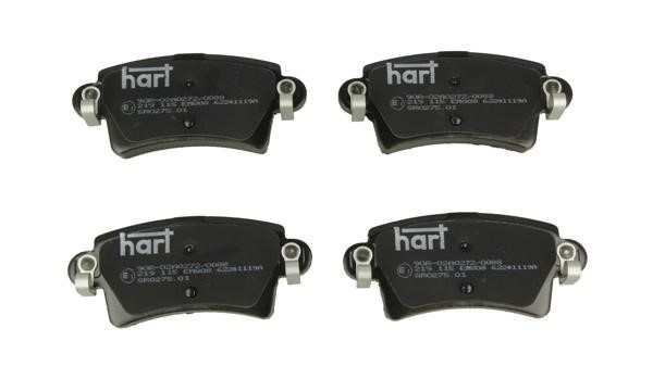 Hart 219 115 Тормозные колодки дисковые, комплект 219115: Отличная цена - Купить в Польше на 2407.PL!