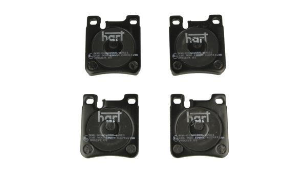 Hart 215 908 Brake Pad Set, disc brake 215908: Buy near me in Poland at 2407.PL - Good price!