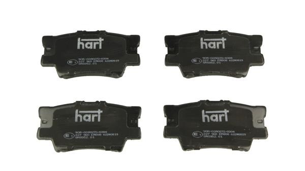 Hart 227 960 Тормозные колодки дисковые, комплект 227960: Купить в Польше - Отличная цена на 2407.PL!