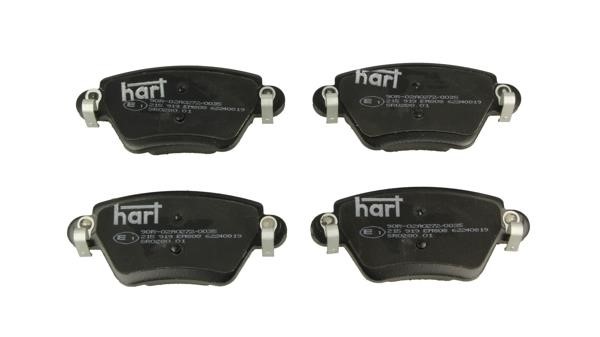 Hart 215 919 Brake Pad Set, disc brake 215919: Buy near me in Poland at 2407.PL - Good price!
