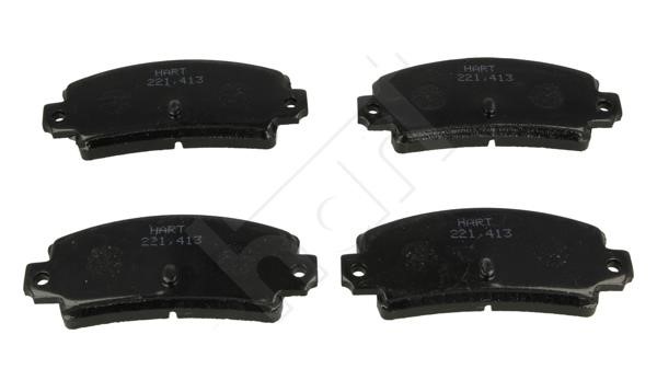 Hart 221413 Brake Pad Set, disc brake 221413: Buy near me in Poland at 2407.PL - Good price!