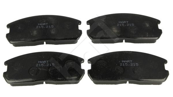 Hart 215215 Brake Pad Set, disc brake 215215: Buy near me in Poland at 2407.PL - Good price!