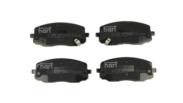 Hart 224 147 Brake Pad Set, disc brake 224147: Buy near me in Poland at 2407.PL - Good price!