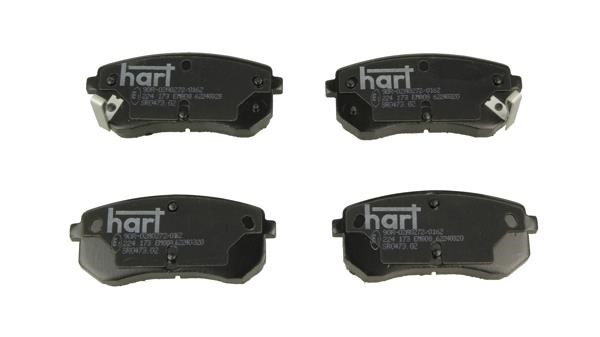 Hart 224 173 Тормозные колодки дисковые, комплект 224173: Отличная цена - Купить в Польше на 2407.PL!
