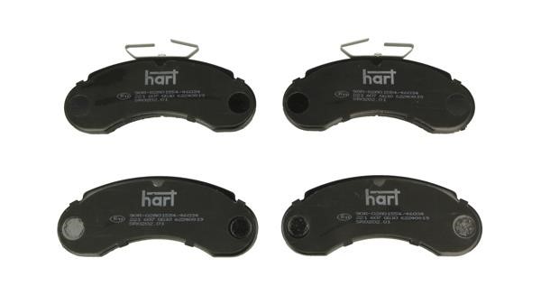 Hart 221 607 Brake Pad Set, disc brake 221607: Buy near me in Poland at 2407.PL - Good price!