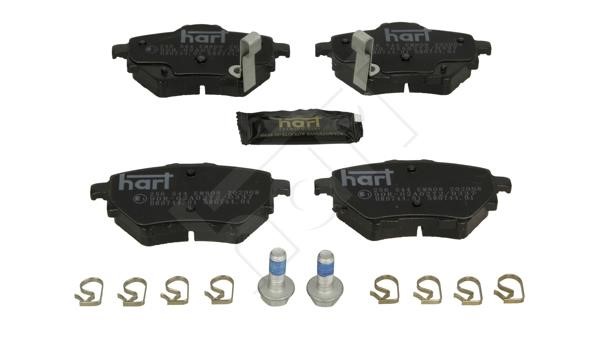 Hart 256 544 Brake Pad Set, disc brake 256544: Buy near me in Poland at 2407.PL - Good price!