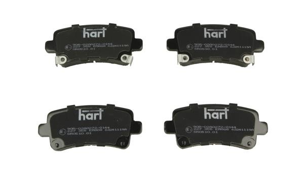 Hart 227 355 Тормозные колодки дисковые, комплект 227355: Отличная цена - Купить в Польше на 2407.PL!