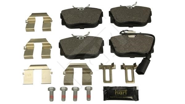 Hart 252 322 Brake Pad Set, disc brake 252322: Buy near me in Poland at 2407.PL - Good price!