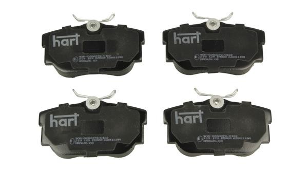 Hart 219 129 Brake Pad Set, disc brake 219129: Buy near me in Poland at 2407.PL - Good price!