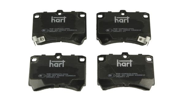 Hart 215 921 Brake Pad Set, disc brake 215921: Buy near me at 2407.PL in Poland at an Affordable price!