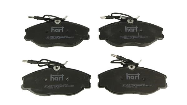 Hart 220 174 Тормозные колодки дисковые, комплект 220174: Отличная цена - Купить в Польше на 2407.PL!